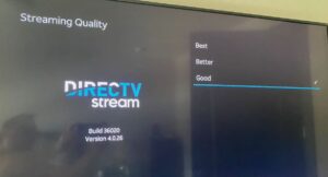 directv stream quality settings
